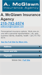 Mobile Screenshot of mcglawninsurance.com